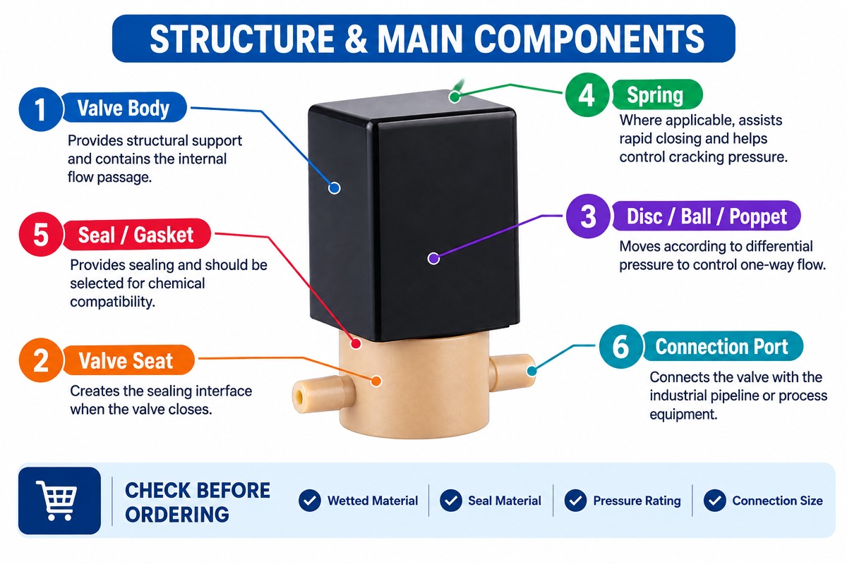 Anti Corrosion Check Valve Design and Working Guide