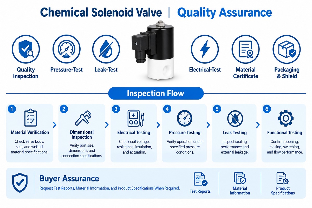 Chemical Solenoid Valve chemical flow control Solutions