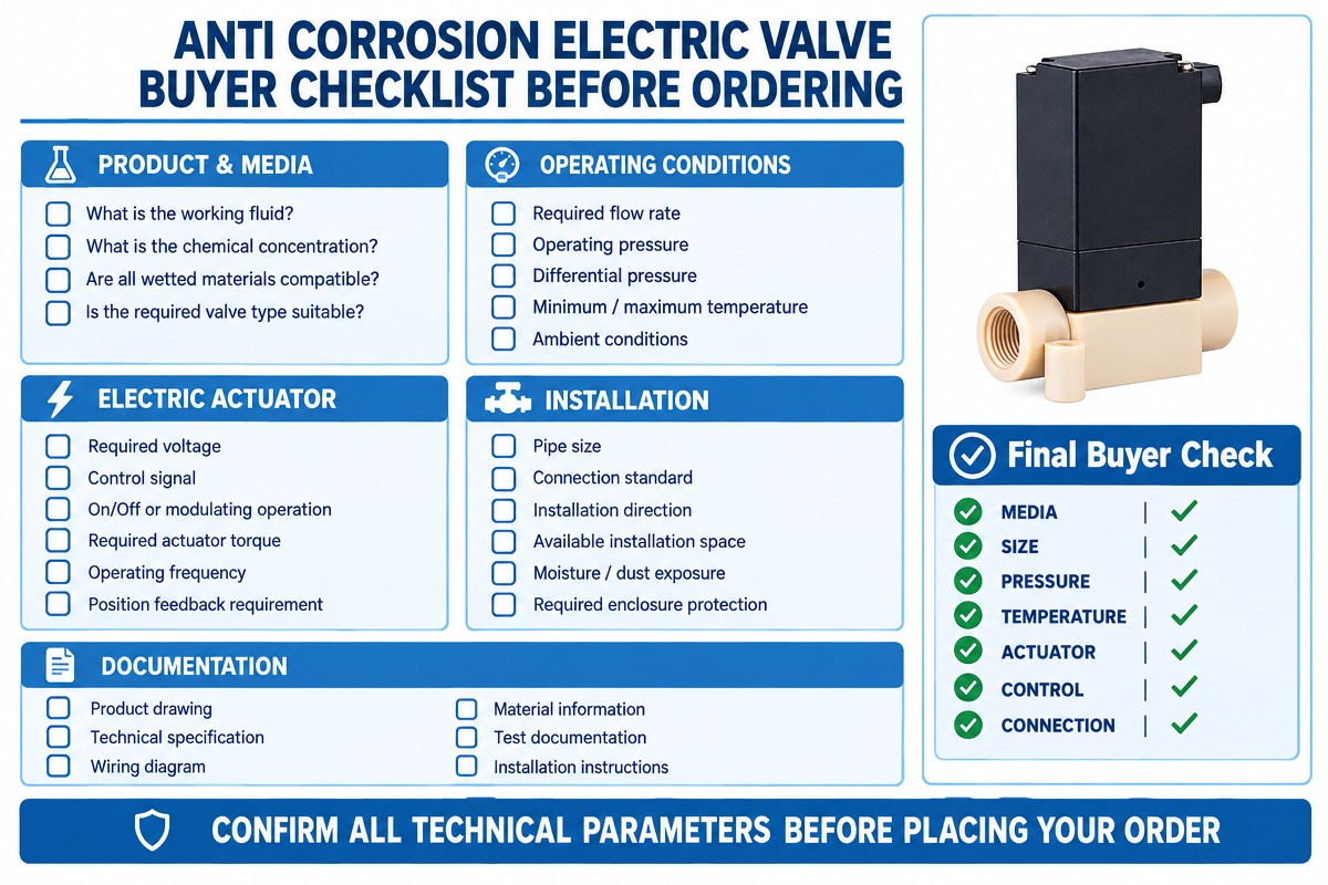 Anti Corrosion Electric Valve for Fluid Management