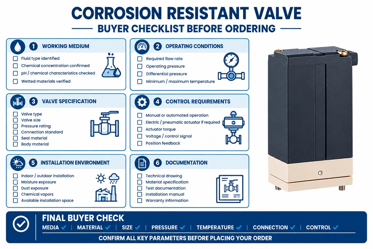 Corrosion Resistant Valve Automated Fluid Control