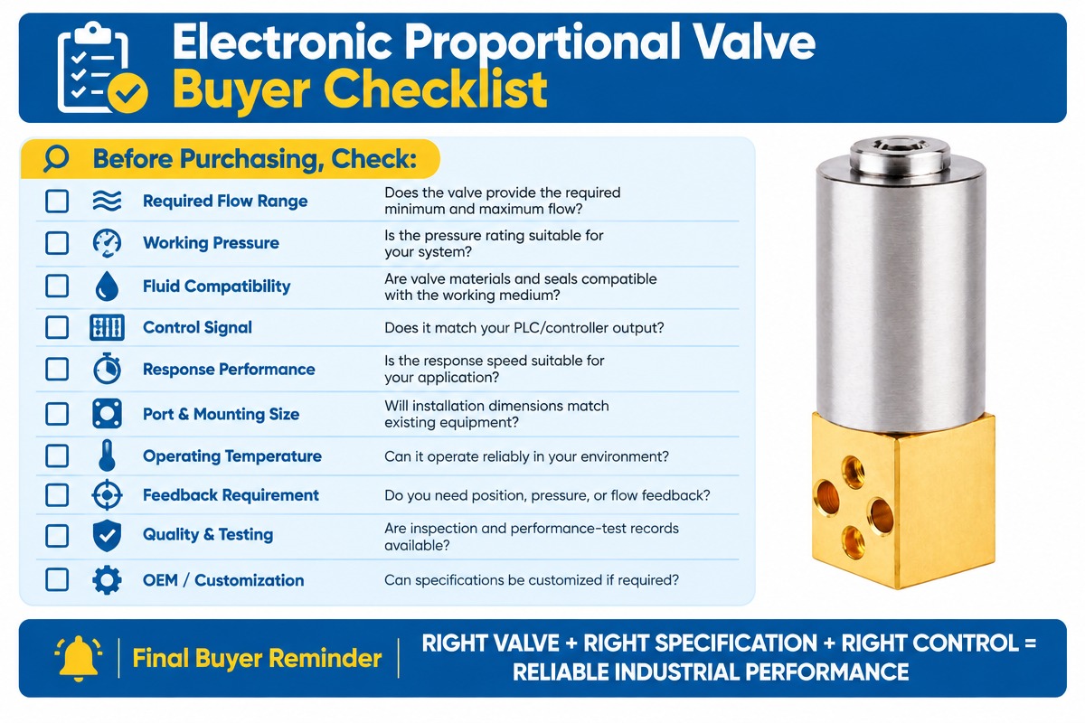 Electronic Proportional Valve Performance Guide