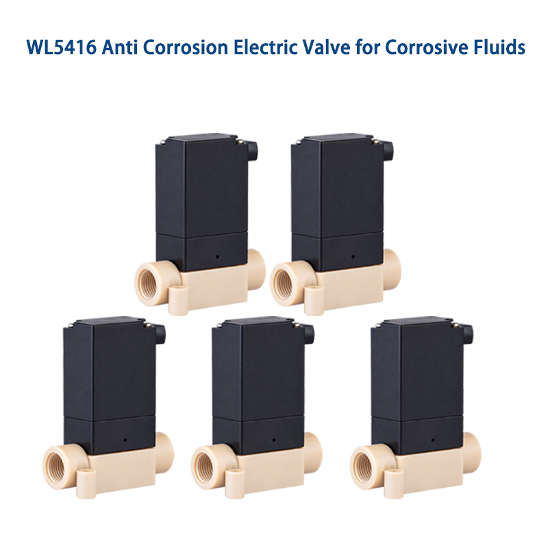 Anti Corrosion Electric Valve for Fluid Automation