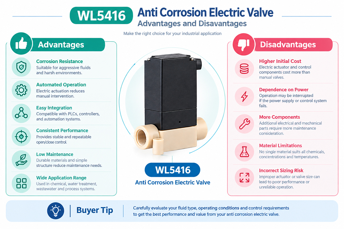 Anti Corrosion Electric Valve for Industrial Control