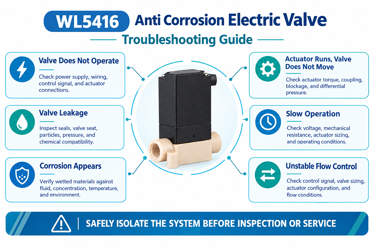 Anti Corrosion Electric Valve for Industrial Plants