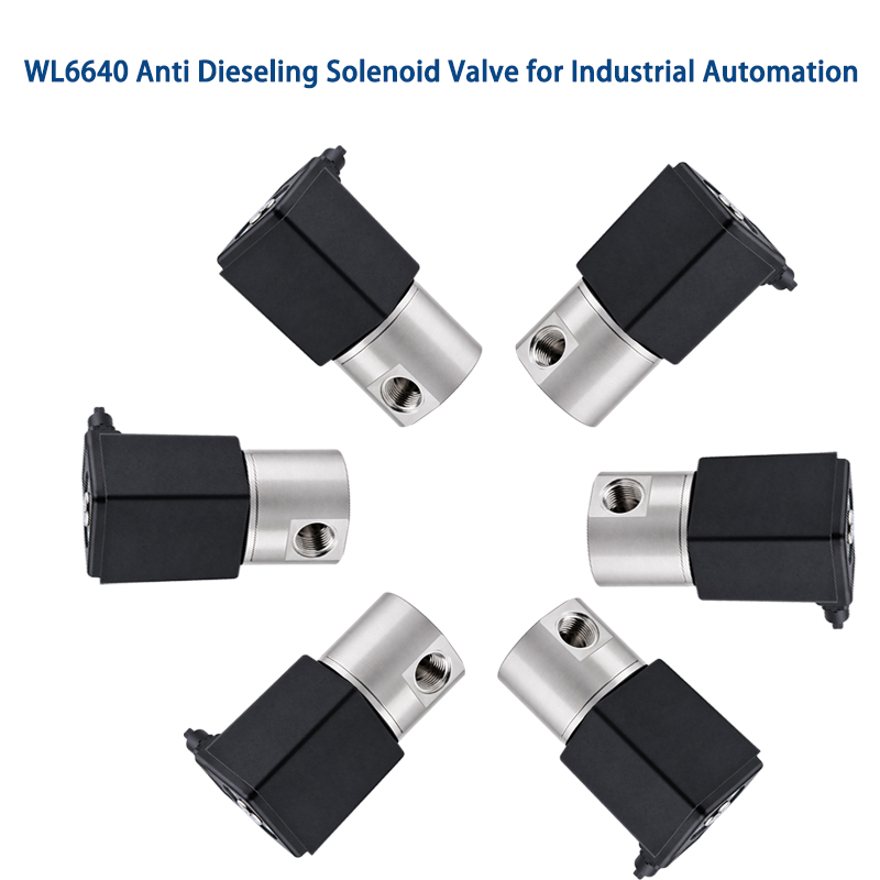Anti Dieseling Solenoid Valve for Automated Fuel Systems