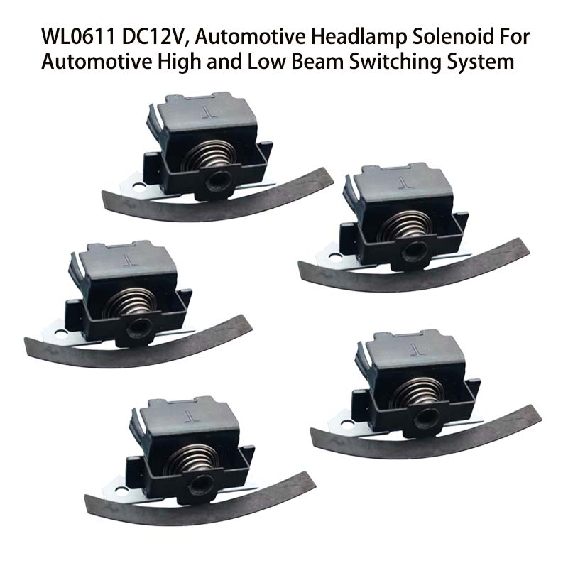 Automotive Headlamp Solenoid for High Low Beam Control