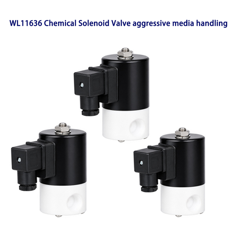 Chemical Solenoid Valve for chemical flow control