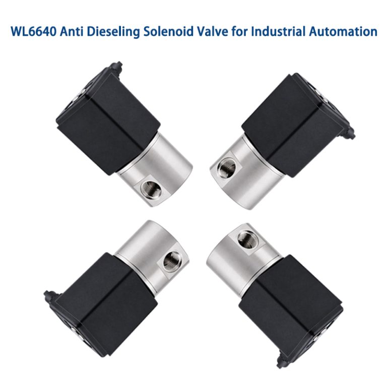 Compact Anti Dieseling Solenoid Valve for Fuel Control