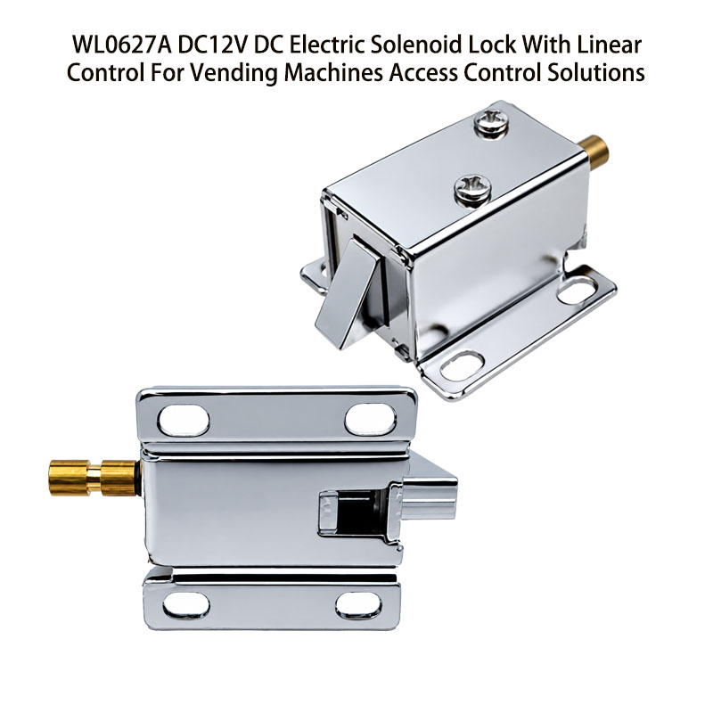 Compact Electric Solenoid Lock for Smart Equipment