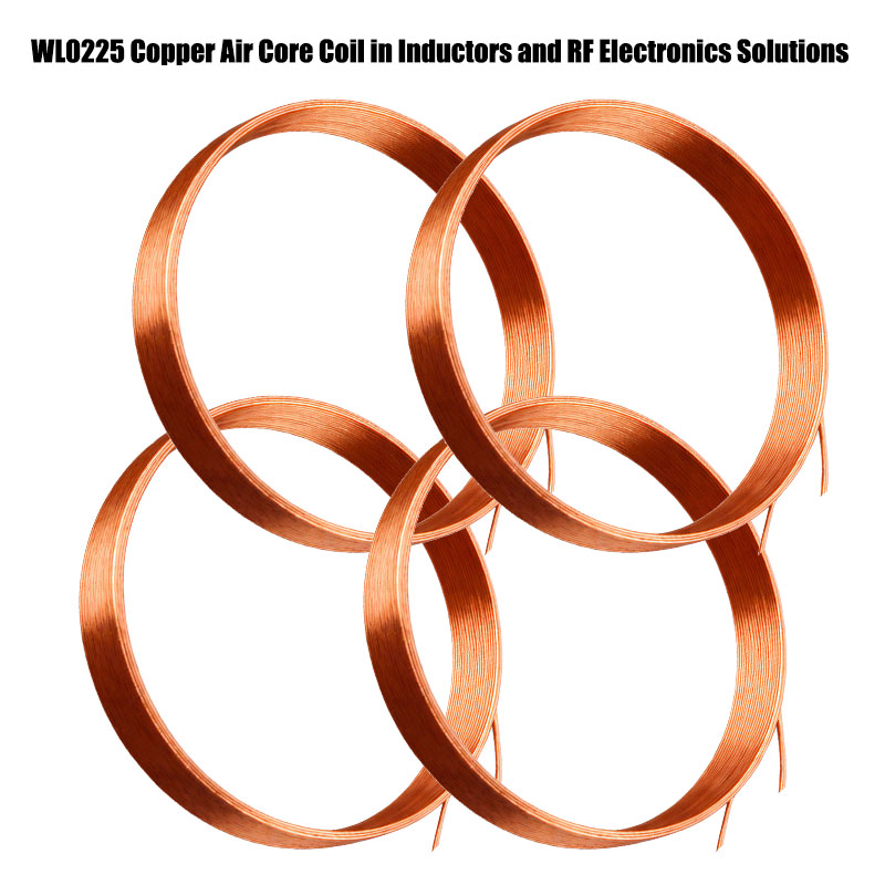 Copper Air Core Coils Design for Wireless Communication