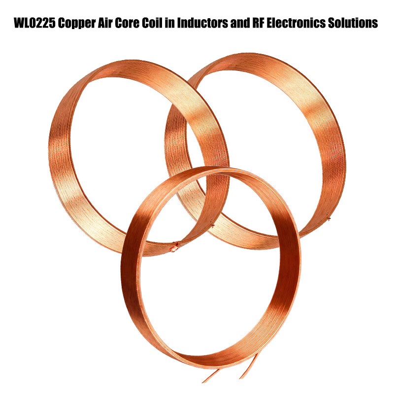 Custom Copper Air Core Coils for Industrial Electronics