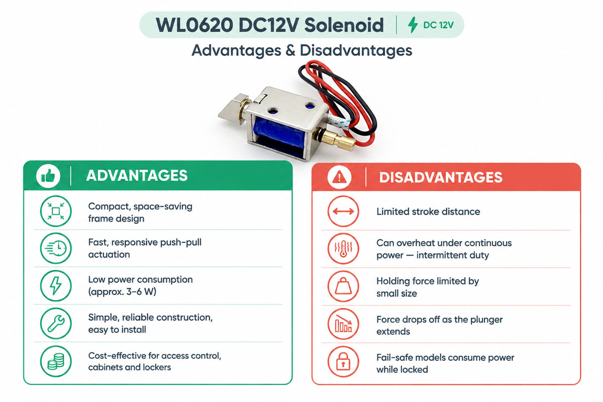 Custom DC12V Solenoid Lock Pros & Cons Explained