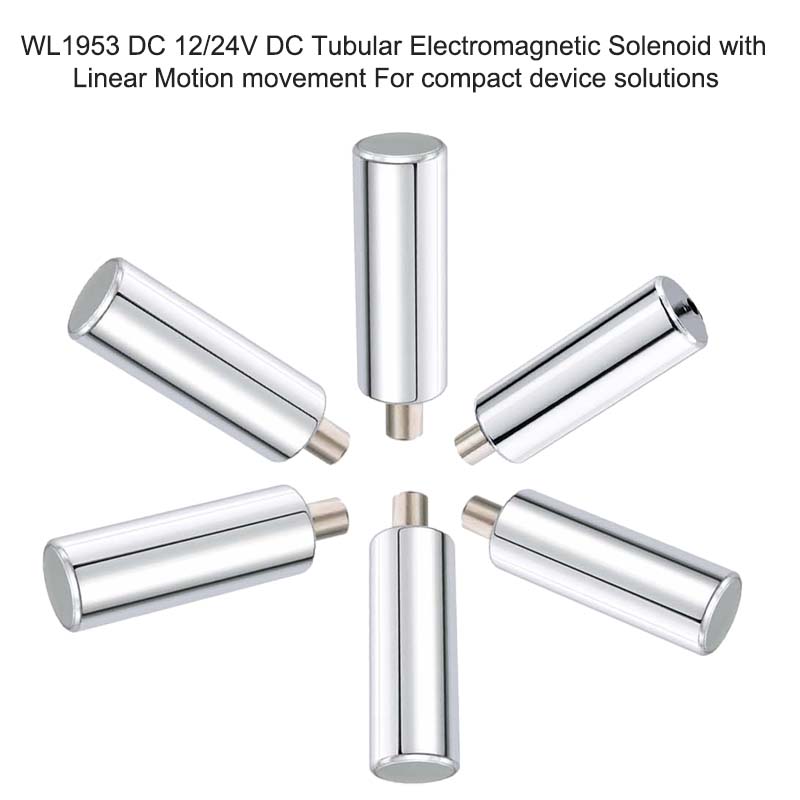 DC Tubular Electromagnetic Solenoid for Kiosk Equipment