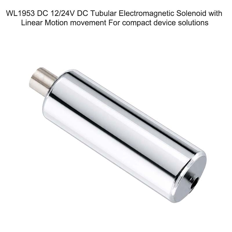 DC Tubular Electromagnetic Solenoid for Medical Devices