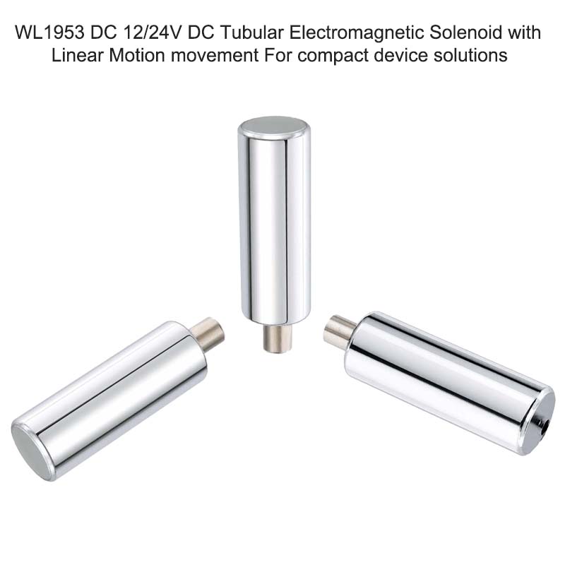 DC Tubular Electromagnetic Solenoid for Medical control Systems