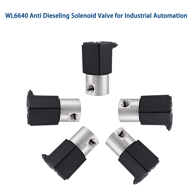 Efficient Anti Dieseling Solenoid Valve for Diesel Engines