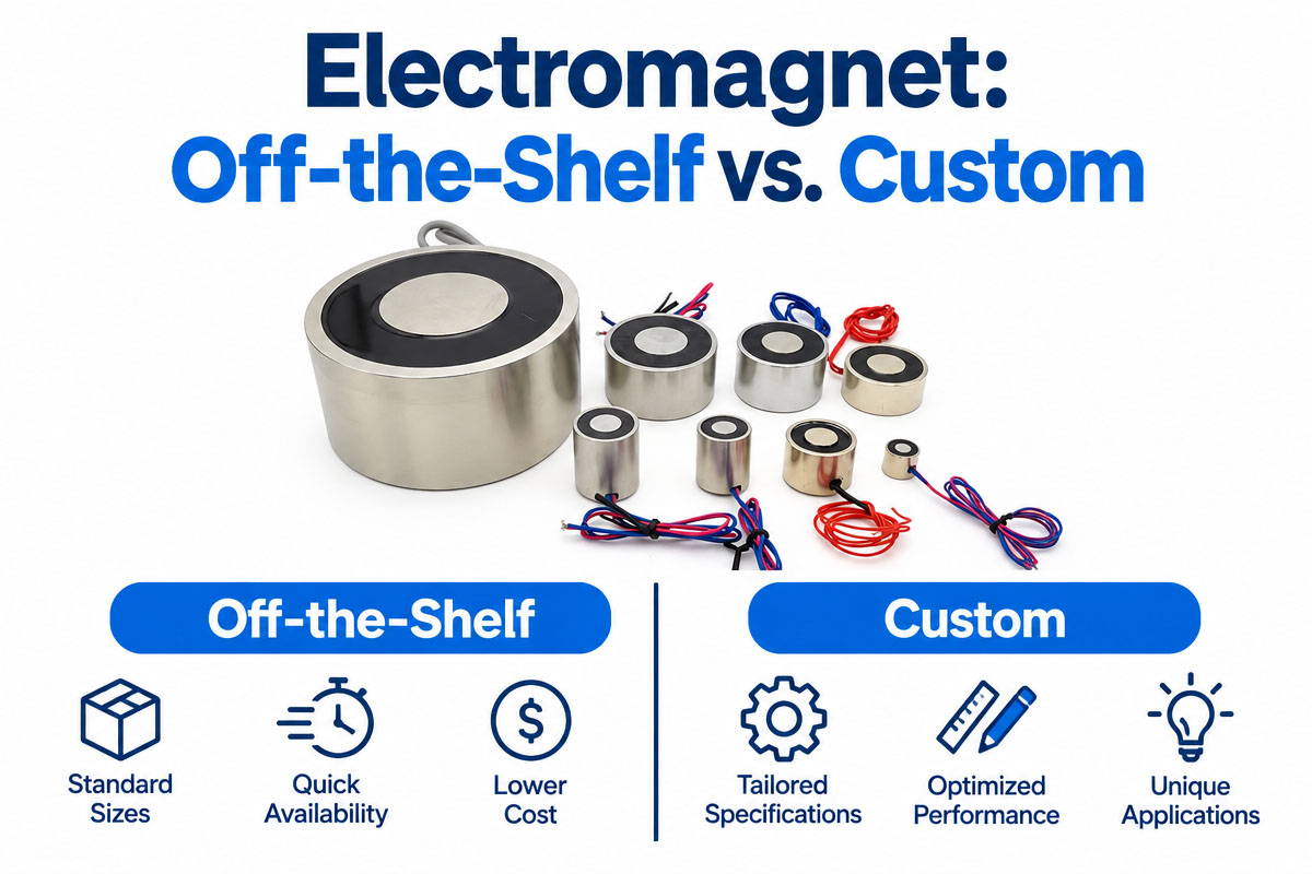Electromagnet-Off-the-Shelf vs. Custom