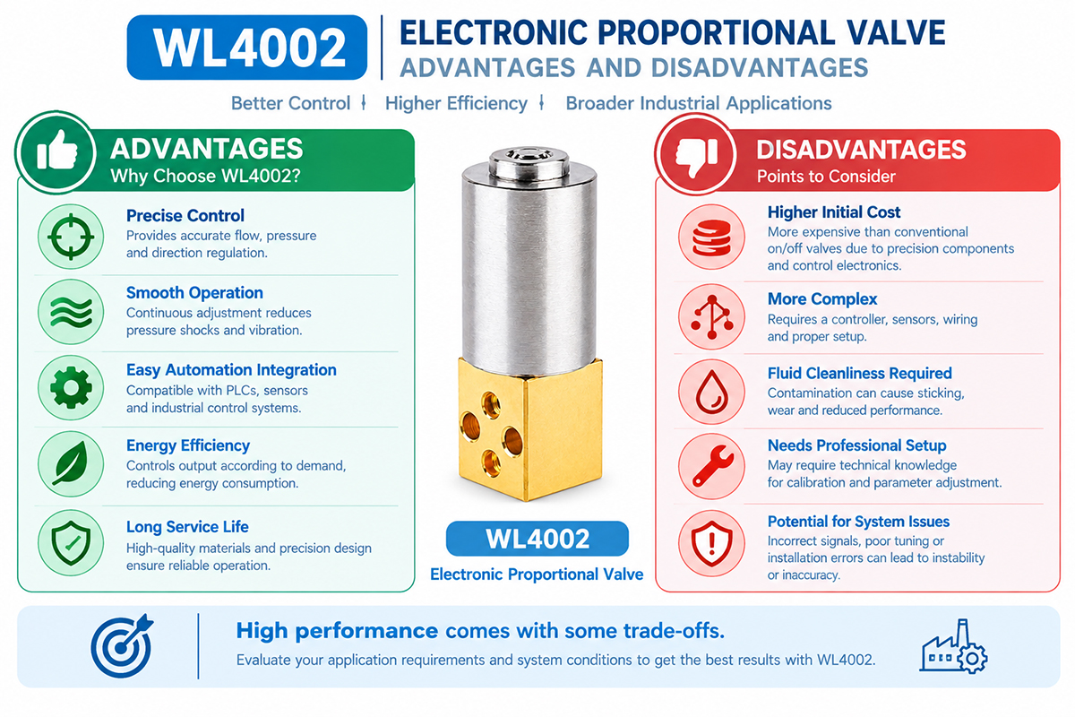 Electronic Proportional Valve Features and Benefits