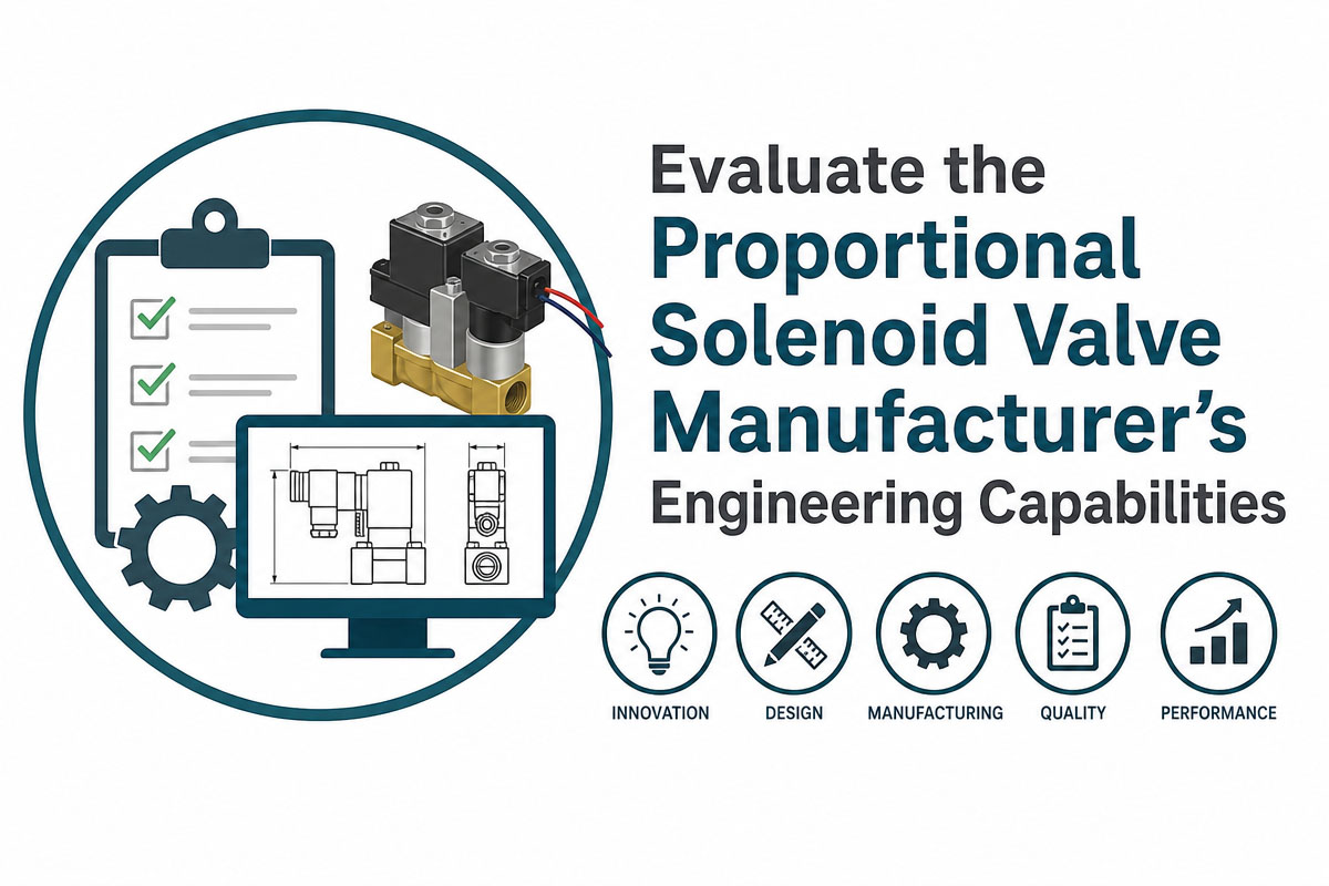 Evaluate Proportional Solenoid Valve Manufacturer Engineering Capabilities