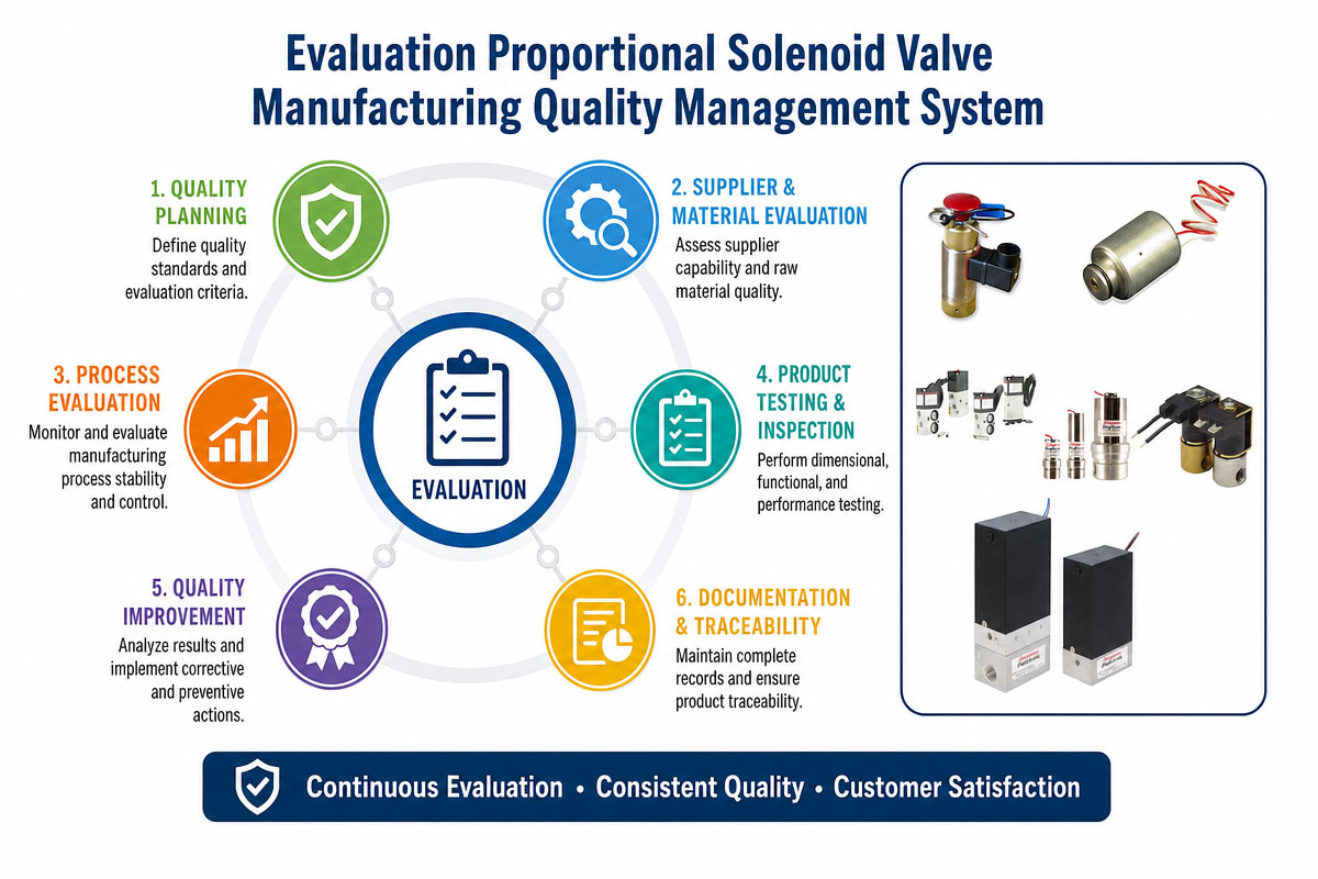 Evaluate Proportional Solenoid Valve Manufacturer Quality System