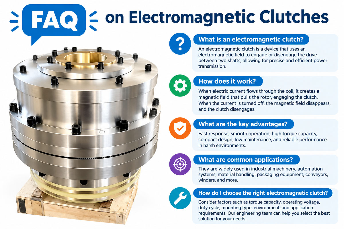 FAQ on Custom Electromagnetic Clutches