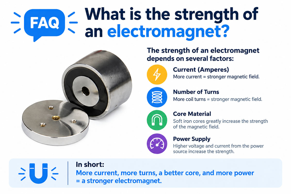 FAQs- What is the strength of An Electromagnet