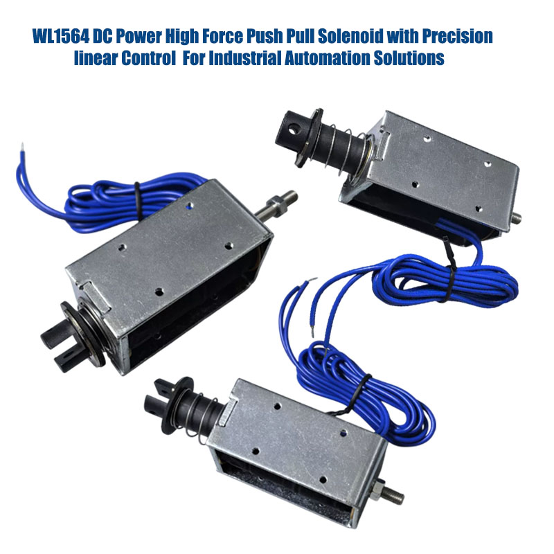 High Force Push Pull Solenoid for Automated Machinery
