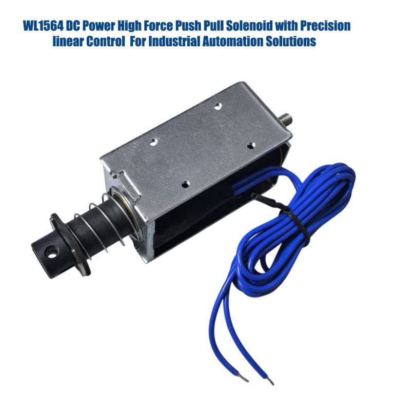 High Force Push Pull Solenoid for Heavy Duty Applications