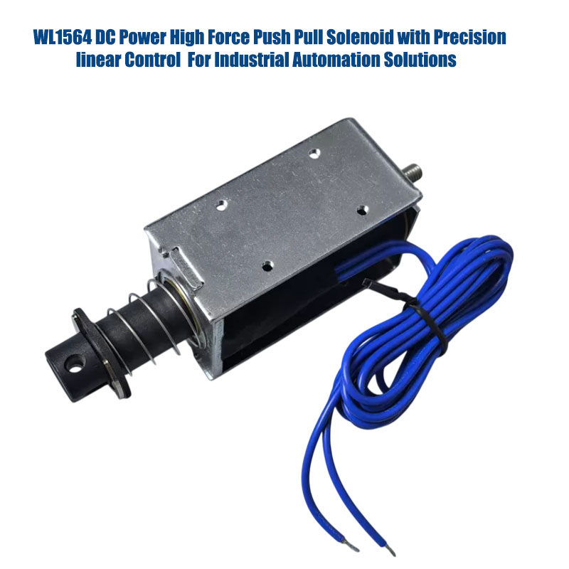 High Force Push Pull Solenoid for Heavy Duty Applications