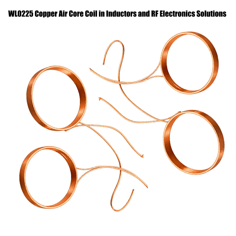 High-Q Copper Air Core Coil for Wireless Solutions