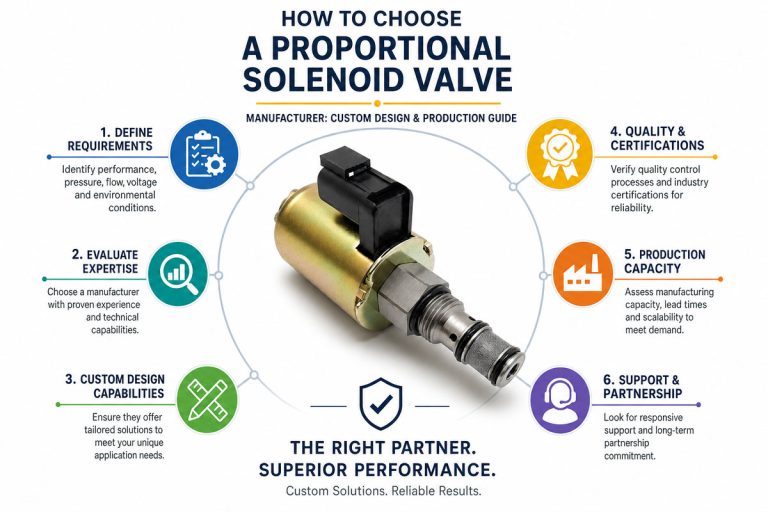 Paano Pumili ng Tagagawa ng Proporsyonal na Solenoid Valve