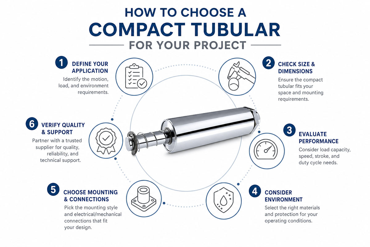Paano pumili ng isang Compact Tubular solenoid
