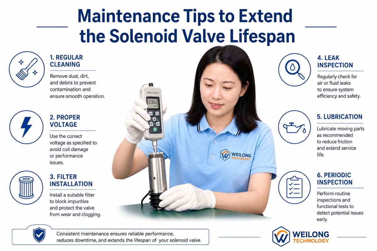Maintenance Tips to Extend the Solenoid Valve Lifespan