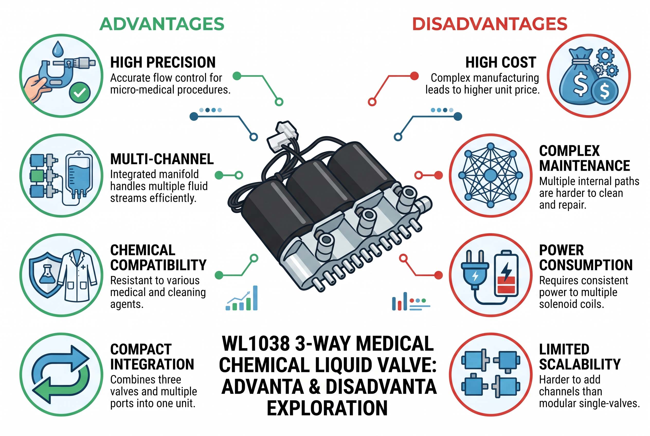 Medical Chemical Liquid Valve Advantage and Disadvantge