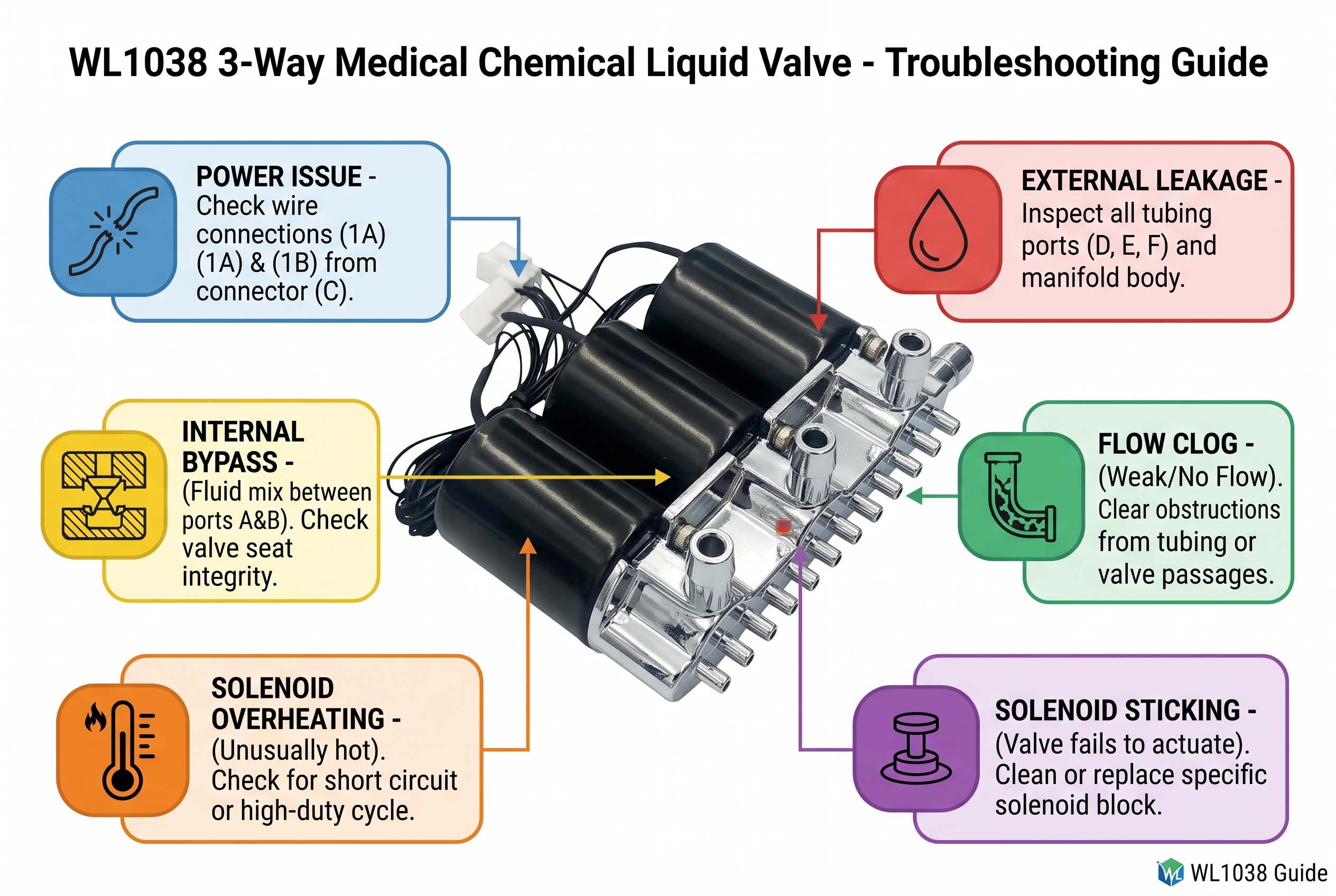Medical Chemical Liquid Valve Troubleshooting Guide