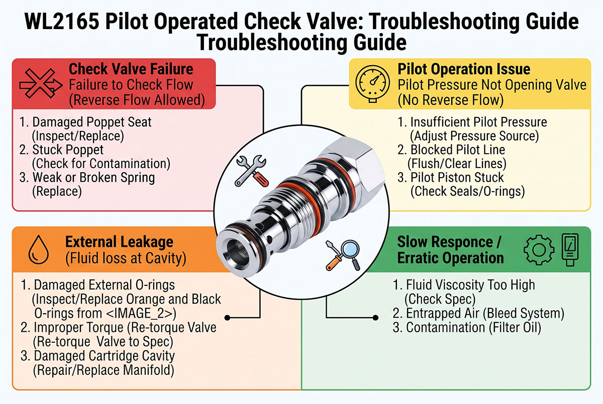 Pilot Operated Check Valve Troubleshooting Guide