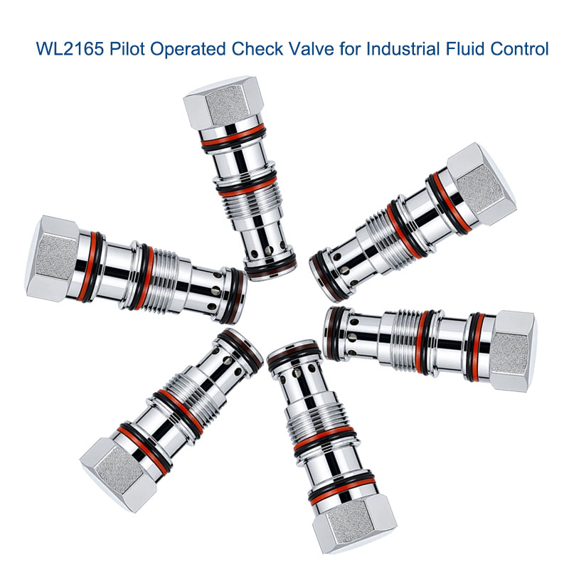 Pilot Operated Check Valve Uses for Hydraulic Cylinders