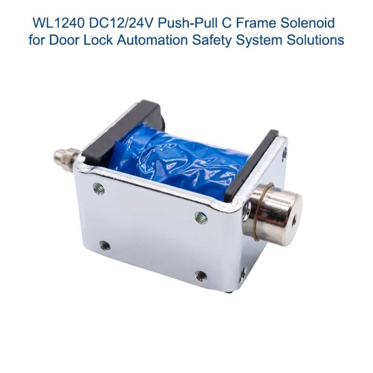 Push-Pull C Frame Solenoid for Medical Equipment solutions