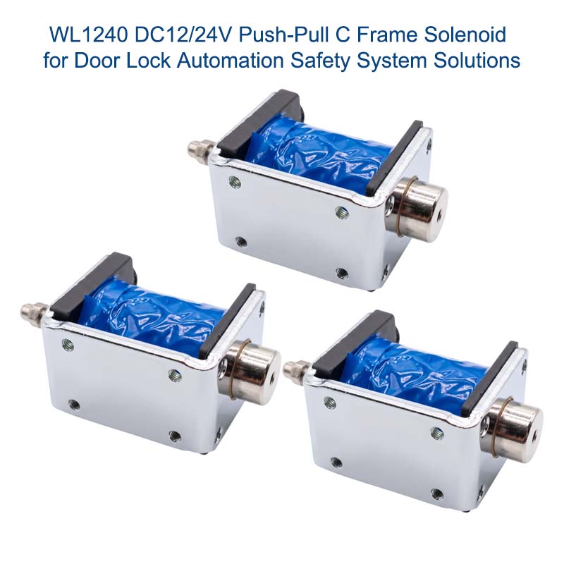 Push-Pull C Frame Solenoid for Packaging Equipment solutions
