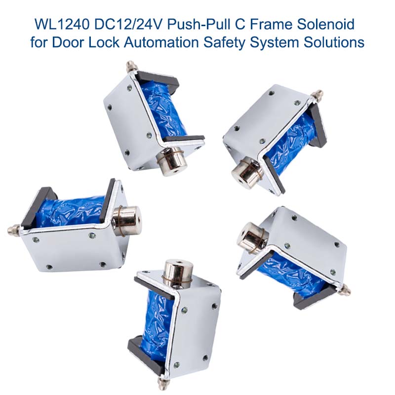 Push-Pull C Frame Solenoid for Textile Machinery solutions