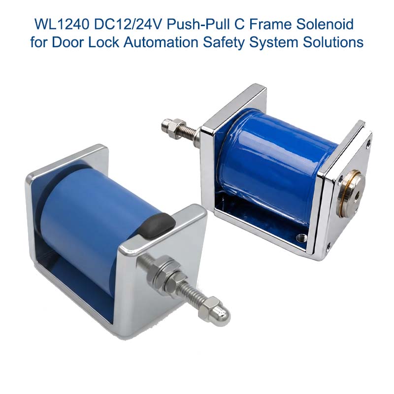 Push-Pull C Frame Solenoid for Vending Machine automation solutions
