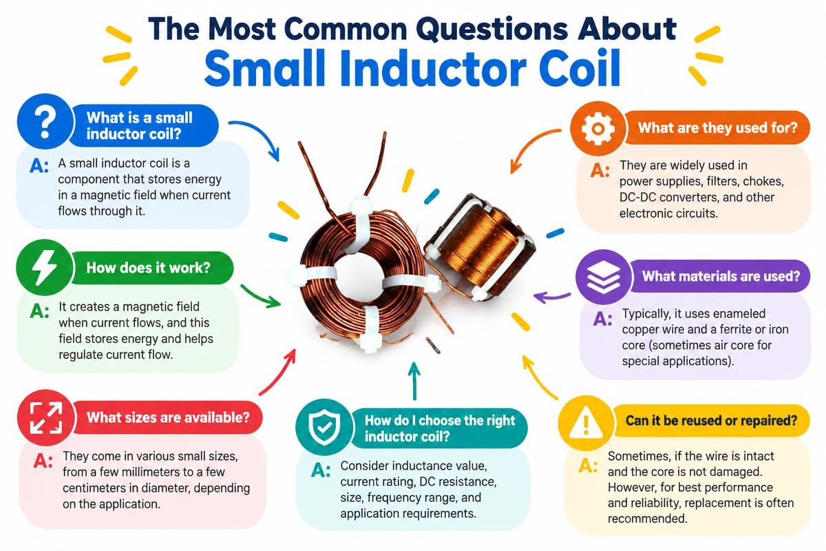 The most common questions about Small Inductor Coil
