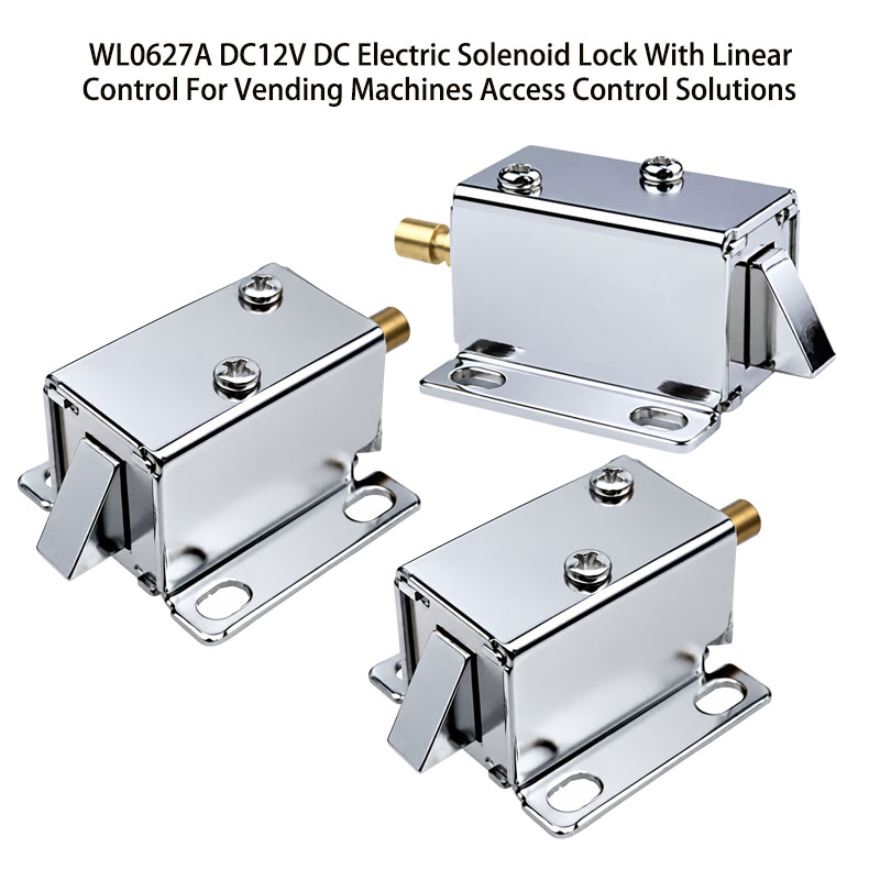 Heavy Duty Electric Solenoid Lock for Cabinet Doors
