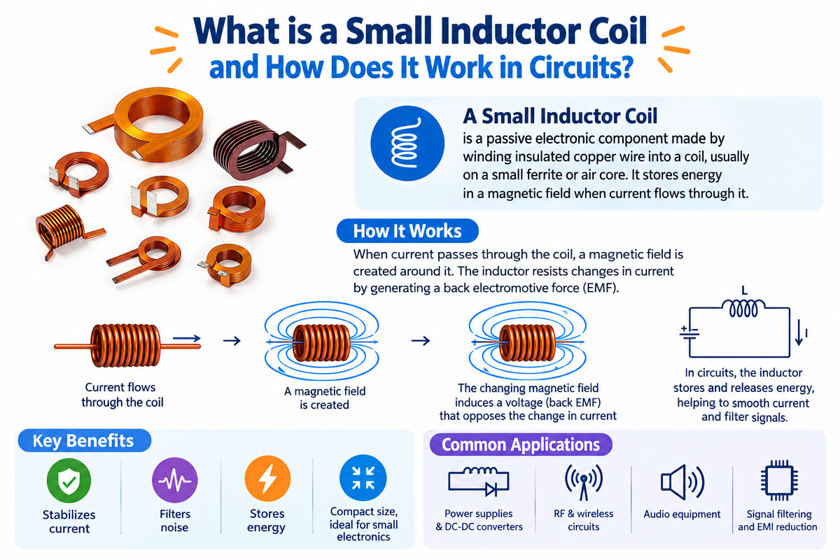 what is a Small Inductor Coil and how does it works