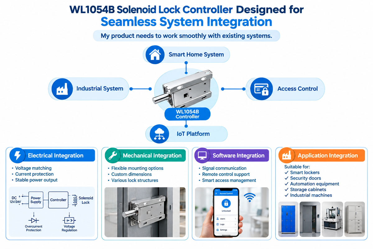 Custom Solenoid Lock Controller Integration Performance