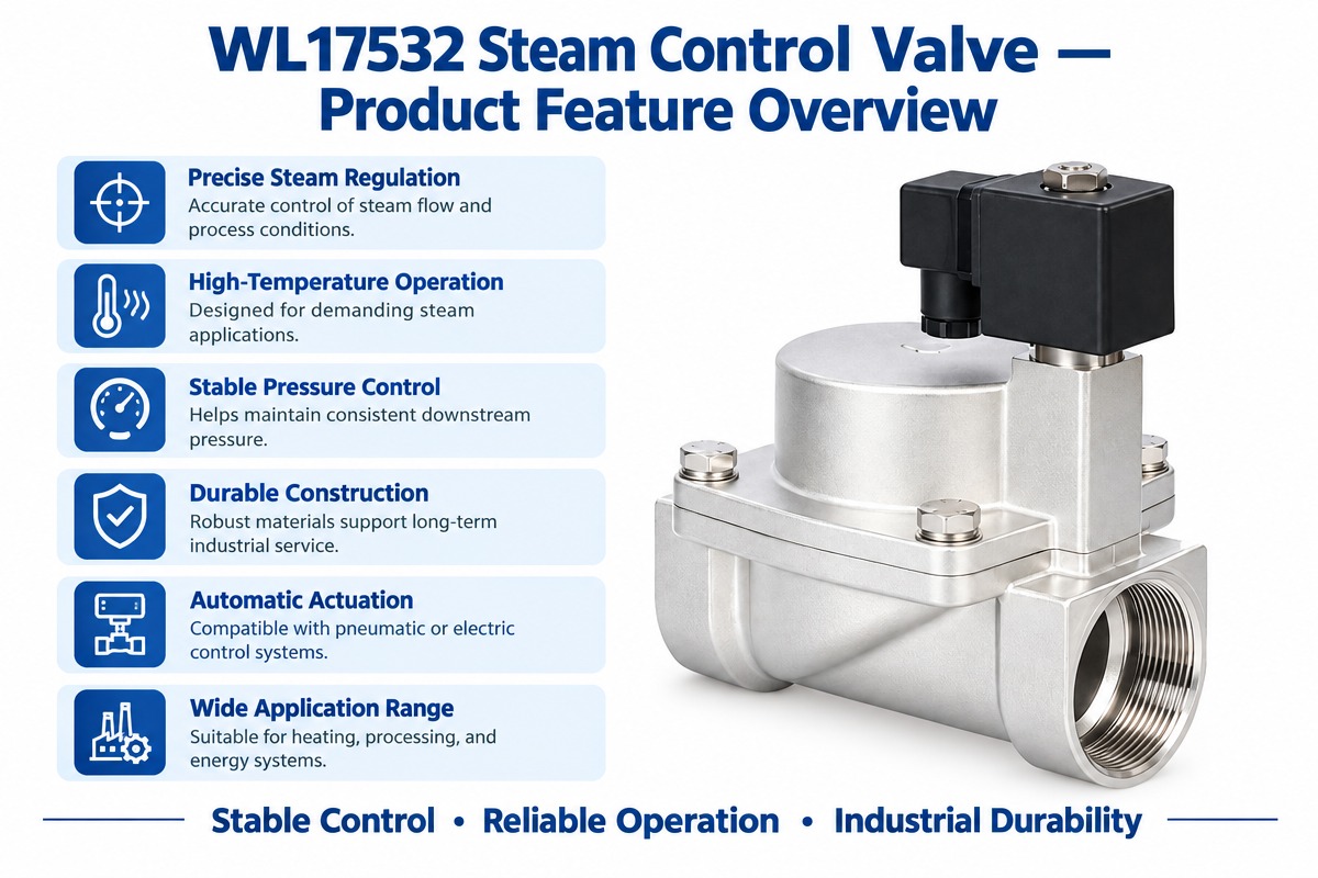Steam Control Valve Selection for Reliable Steam Control