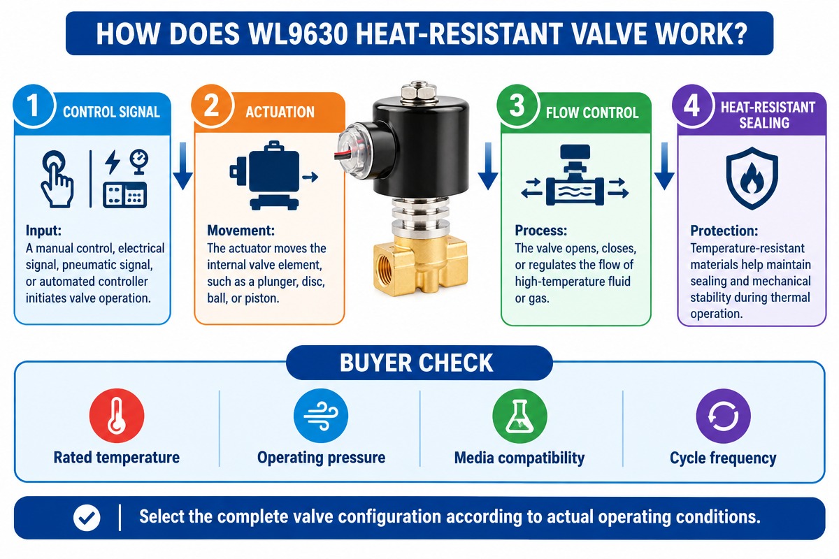 Heat Resistant Valve Selection for Demanding Industries