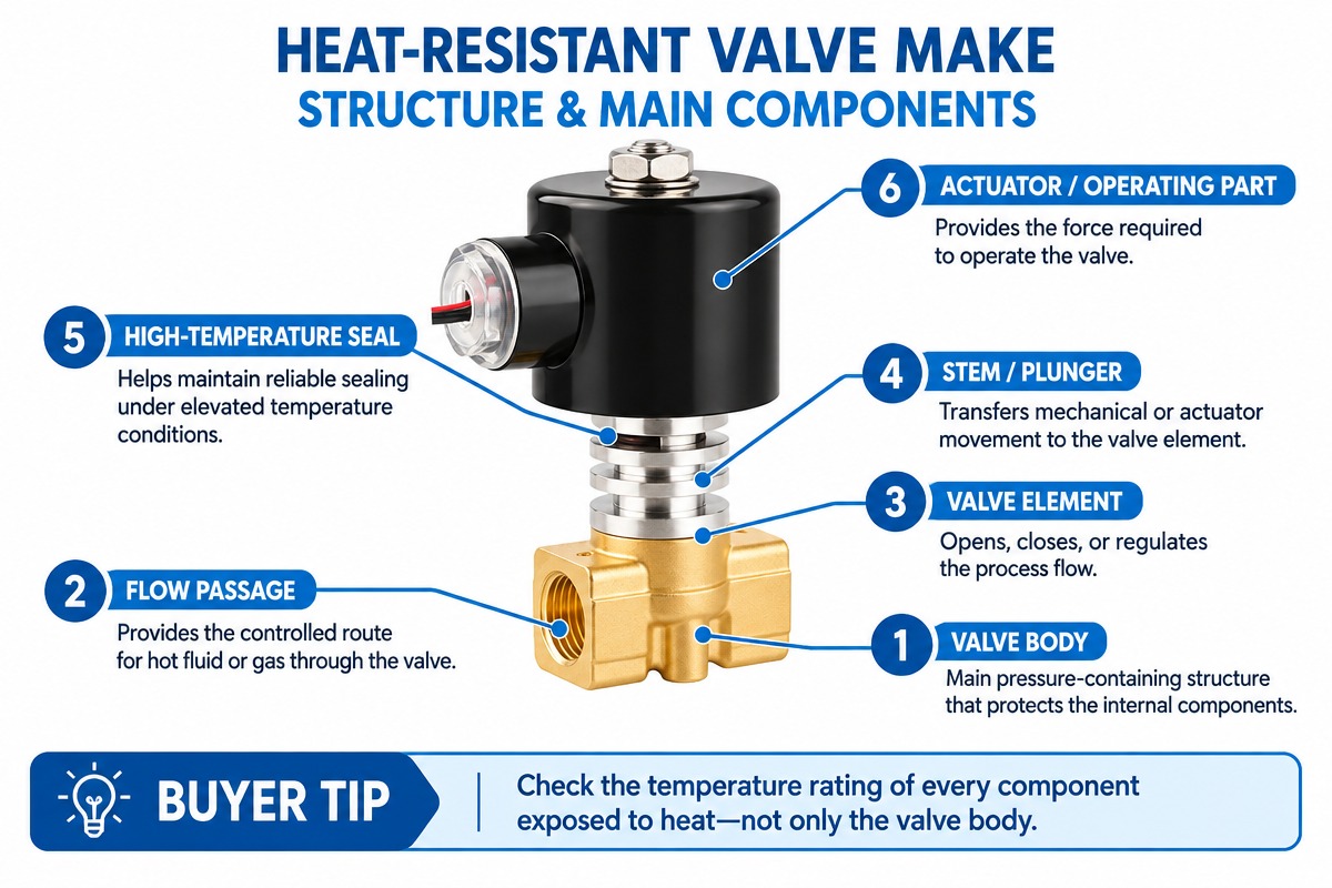 Heat Resistant Valve Design for Industrial Applications