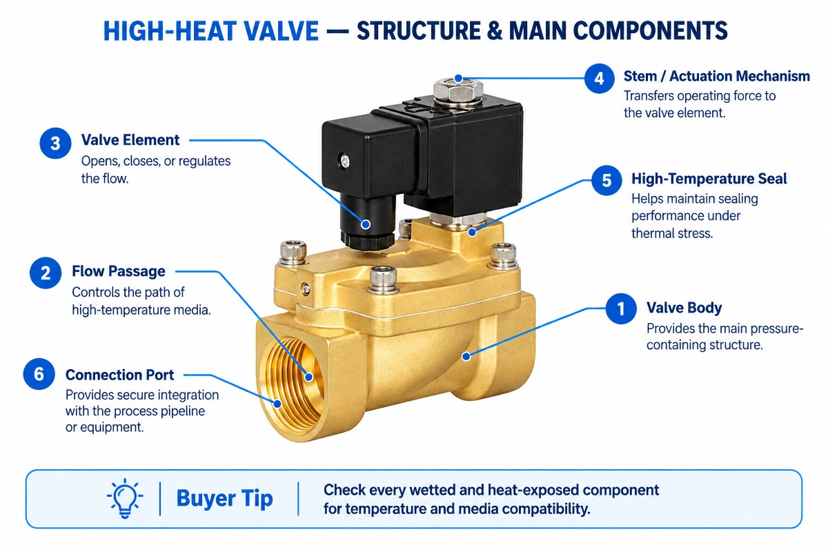 High-Heat Valve Reliability in High Temperature Plants