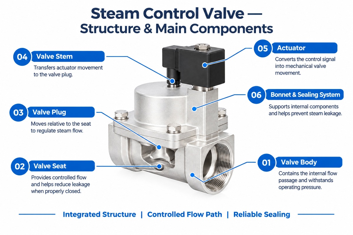 Steam Control Valve Applications in Food Processing Plants